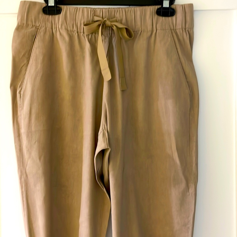Linen Blend Pant with side pockets